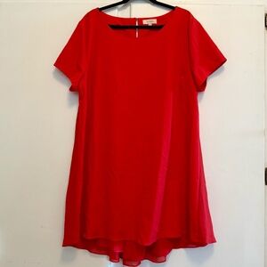 NWOT Umgee+ Size 2XL Red Dress
